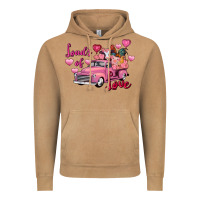 Vintage Camel Loads of love Valentine's Day farm truck Vintage Hoodie - FaDigitalArtStudio