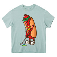 Arona Funny Golfing Hot Dog Golf Gifts Shirts for Men Boys Golfer Heavy Core Tee - maiPhamDesign
