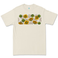 Summer With Sunflowers Premium Tee | Teevron