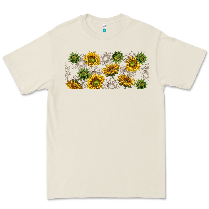 Summer With Sunflowers Premium Tee by TumblerDesignByShophia | Teevron