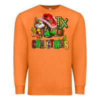 Carrot tx christmas cowgirl Premium Sweatshirt - AdoDesignShop