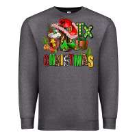 Charcoal Heather tx christmas cowgirl Premium Sweatshirt - AdoDesignShop