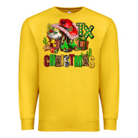 Lemon tx christmas cowgirl Premium Sweatshirt - AdoDesignShop