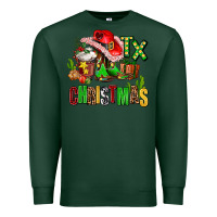 Sports Green tx christmas cowgirl Premium Sweatshirt - AdoDesignShop