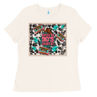Bone raised 90's country Ladies Tee - TumblerDesignByShophia