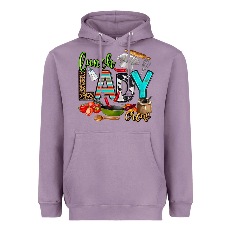 Lunch Lady Crew Heavyweight Hoodie by AdoDesignShop | Teevron