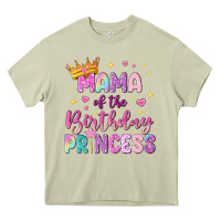 Mossy mama of the birthday princess Heavy Core Tee - NancyCooperArtShop