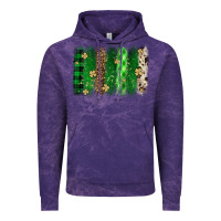 Cloud Purple St. Patrick's Day brushstroke Vintage Hoodie - OliviaCreatesArt
