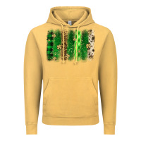 Vintage Mustard St. Patrick's Day brushstroke Vintage Hoodie - OliviaCreatesArt