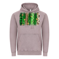 Vintage Zinc St. Patrick's Day brushstroke Vintage Hoodie - OliviaCreatesArt