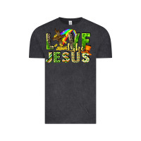 Vintage Black Love like Jesus Vintage Tee - CowGirlArtShop