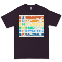 Plum retro summer Premium Tee - TumblerDesignByShophia