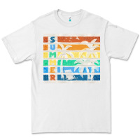 White retro summer Premium Tee - TumblerDesignByShophia