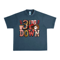 Midnight Navy three up three down baseball Urban Heavy Tee - Jasminsmagicworld