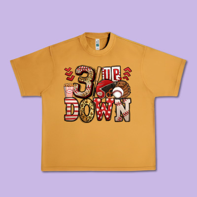 Three Up Three Down Baseball Urban Heavy Tee Designed By Jasminsmagicworld