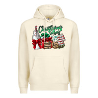 Sandshell Christmas Vibes Premium Hoodie - CowhideDigitalArt