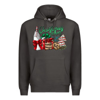 Smoke Christmas Vibes Premium Hoodie - CowhideDigitalArt