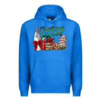 True Royal Christmas Vibes Premium Hoodie - CowhideDigitalArt