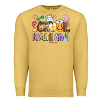Antique Gold school healt aid Premium Sweatshirt - AdoDesignShop