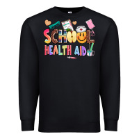 Black school healt aid Premium Sweatshirt - AdoDesignShop