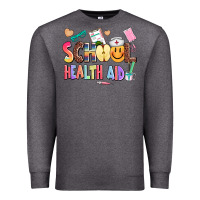 Charcoal Heather school healt aid Premium Sweatshirt - AdoDesignShop