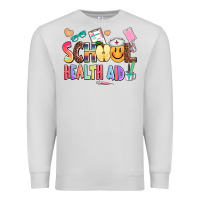 Dove Grey school healt aid Premium Sweatshirt - AdoDesignShop