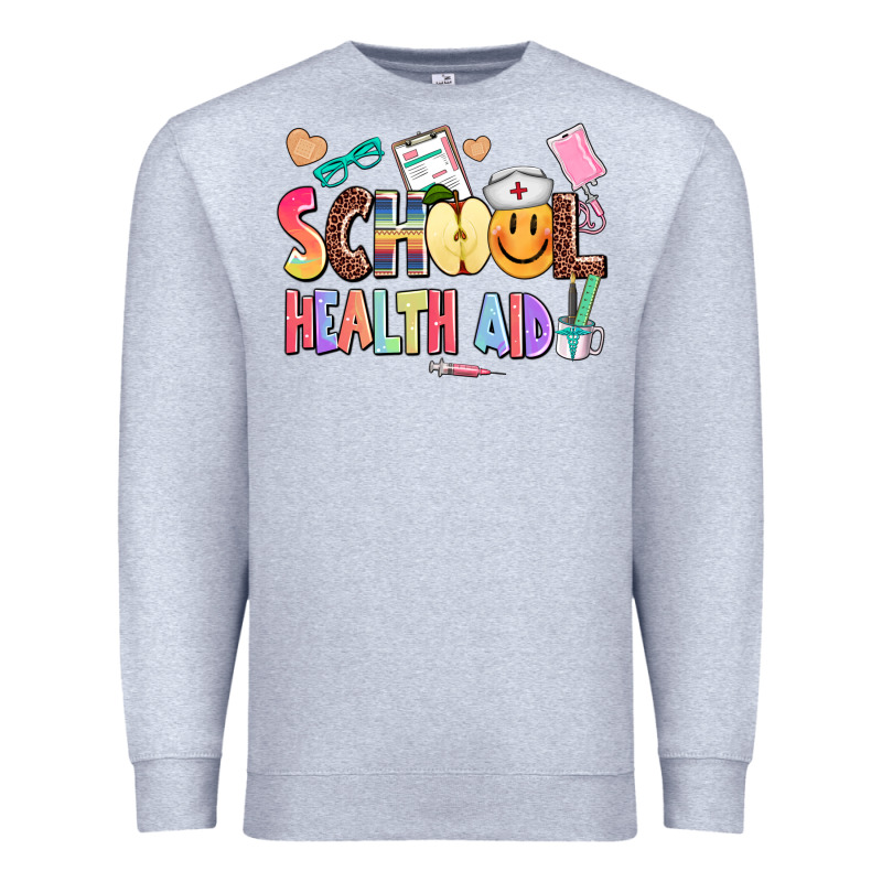 School Healt Aid Premium Sweatshirt by AdoDesignShop | Teevron