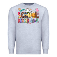 Heather Grey school healt aid Premium Sweatshirt - AdoDesignShop