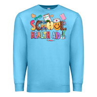 Ocean Blue school healt aid Premium Sweatshirt - AdoDesignShop