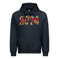 Navy senior 2024 western Urban Hoodie - JahusDesignShop