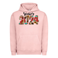 Pigment Salmon senior 2024 western Urban Hoodie - JahusDesignShop