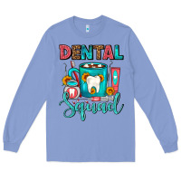 Colony Blue Coffee Scrubs And Prophy Paste Dentist Coffee cup Long Sleeve Tee - FaDigitalArtStudio