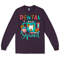 Plum Coffee Scrubs And Prophy Paste Dentist Coffee cup Long Sleeve Tee - FaDigitalArtStudio