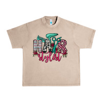 French Oak hair stylist Urban Heavy Tee - OliviaCreatesArt