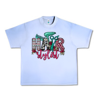 Grape Ice hair stylist Urban Heavy Tee - OliviaCreatesArt