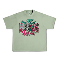 Oil Green hair stylist Urban Heavy Tee - OliviaCreatesArt