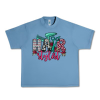 Pebble Blue hair stylist Urban Heavy Tee - OliviaCreatesArt