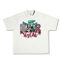 Pistachio hair stylist Urban Heavy Tee - OliviaCreatesArt