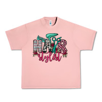 Salmon hair stylist Urban Heavy Tee - OliviaCreatesArt