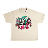 Sandshell hair stylist Urban Heavy Tee - OliviaCreatesArt
