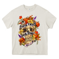 Cream Sorta sweet sorta spooky Heavy Core Tee - RanaPortraitStore