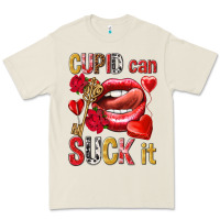 Bone Cupid can suck it Valentine'S Day Premium Tee - HowdyJamesFarm