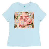 Baby Blue he makes all things new Ladies Tee - TumblerDesignByShophia