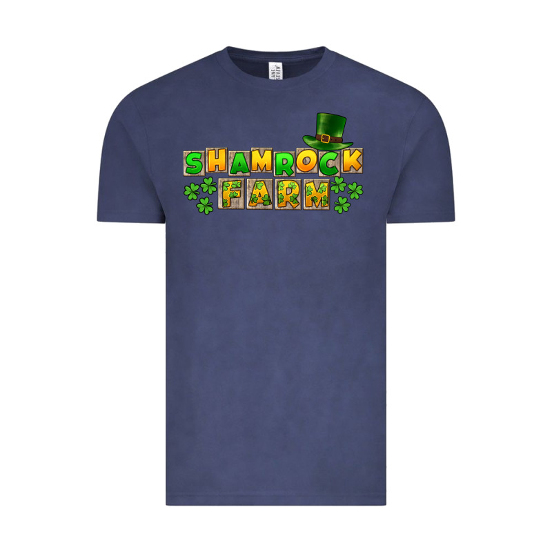 St. Patrick's Shamrock Farm Vintage Tee by CowGirlArtShop | Teevron