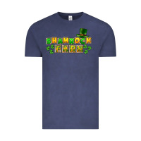 Vintage Denim St. Patrick's Shamrock farm Vintage Tee - CowGirlArtShop