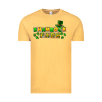 Vintage Mustard St. Patrick's Shamrock farm Vintage Tee - CowGirlArtShop