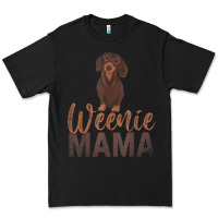Black Dog Lover Women Gift Weenie Mama Pet Mom Wiener Dachshund Premium Tee - maiPhamDesign