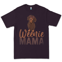 Plum Dog Lover Women Gift Weenie Mama Pet Mom Wiener Dachshund Premium Tee - maiPhamDesign
