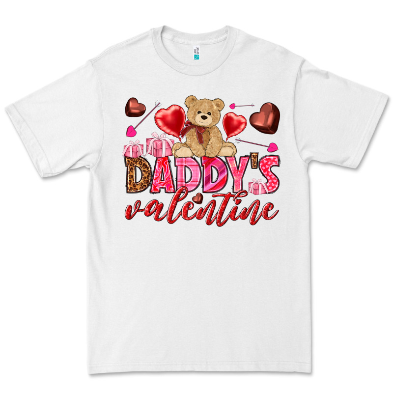 Daddy's Valentine Premium Tee by HowdyJamesFarm | Teevron