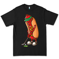 Funny Golfing Hot Dog Golf Gifts Shirts For Men Boys Golfer Premium Tee | Teevron